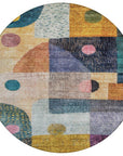 LOOMLAN Rugs Noel Green Washable Indoor-Outdoor Rug