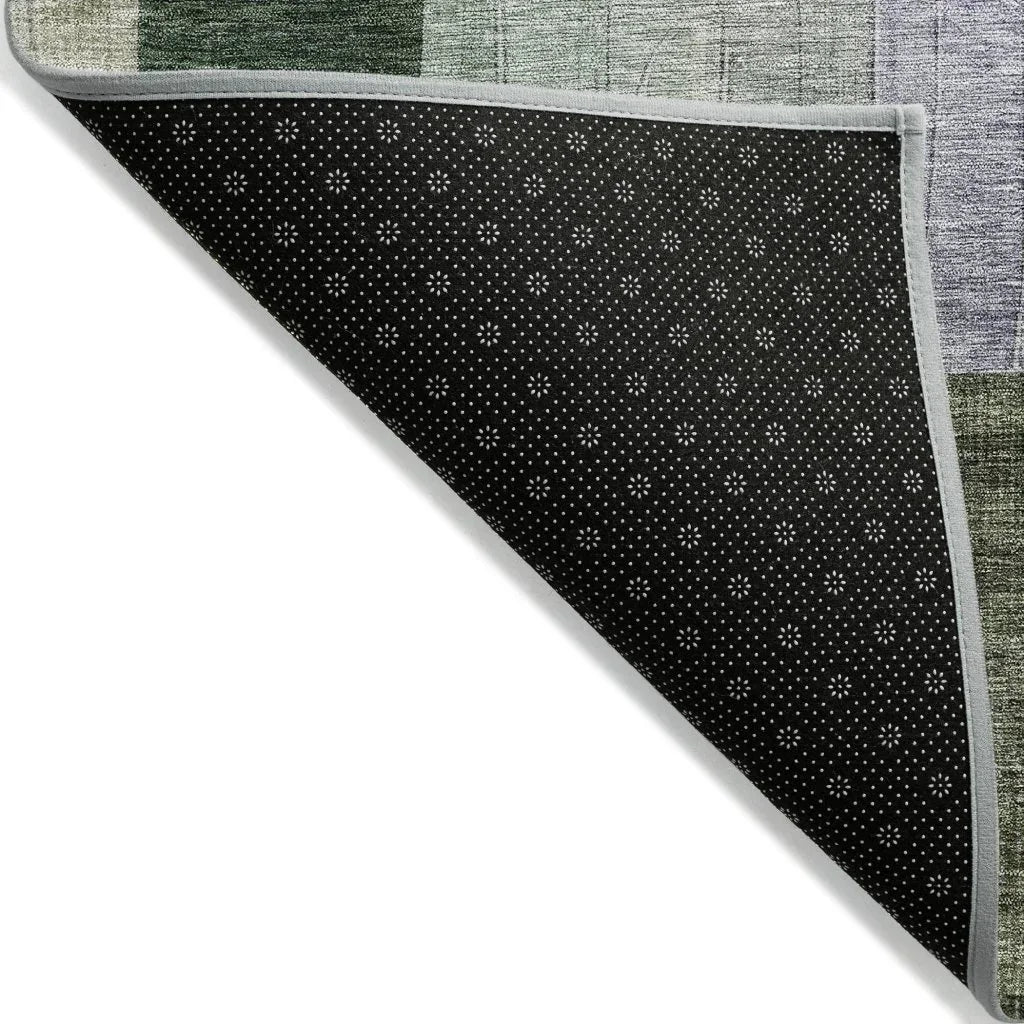 LOOMLAN Rugs Noel Olive Washable Indoor-Outdoor Rug