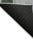 LOOMLAN Rugs Noel Olive Washable Indoor-Outdoor Rug