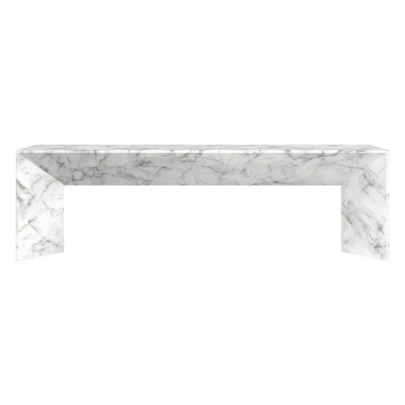 Nomad Concrete Outdoor Backless Bench - LOOMLAN - SUNPAN - Outdoor Benches