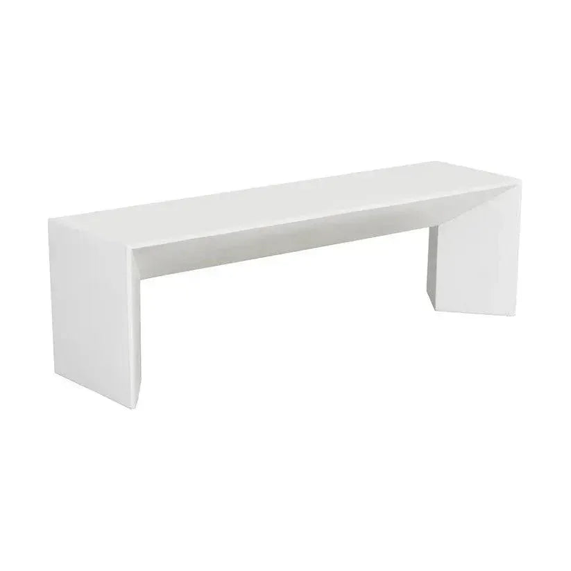 Nomad Concrete Outdoor Backless Bench - LOOMLAN - SUNPAN - Outdoor Benches