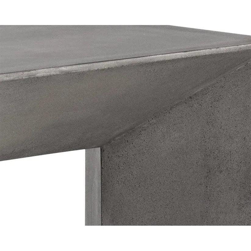Nomad Concrete Outdoor Backless Bench - LOOMLAN - SUNPAN - Outdoor Benches