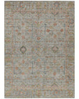 LOOMLAN Rugs Nora Brown Washable Indoor-Outdoor Rug