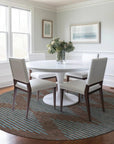 LOOMLAN Rugs Norelia Brown Washable Indoor-Outdoor Rug
