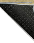 LOOMLAN Rugs Norelia Gold Washable Indoor-Outdoor Rug