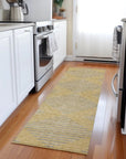 LOOMLAN Rugs Norelia Gold Washable Indoor-Outdoor Rug