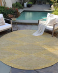 LOOMLAN Rugs Norelia Gold Washable Indoor-Outdoor Rug