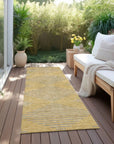 LOOMLAN Rugs Norelia Gold Washable Indoor-Outdoor Rug