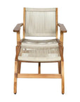Seasonal Living Norway Outdoor Lounge Chair & Footstool Set of Two