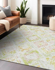 LOOMLAN Rugs Nova Pink Washable Indoor-Outdoor Rug