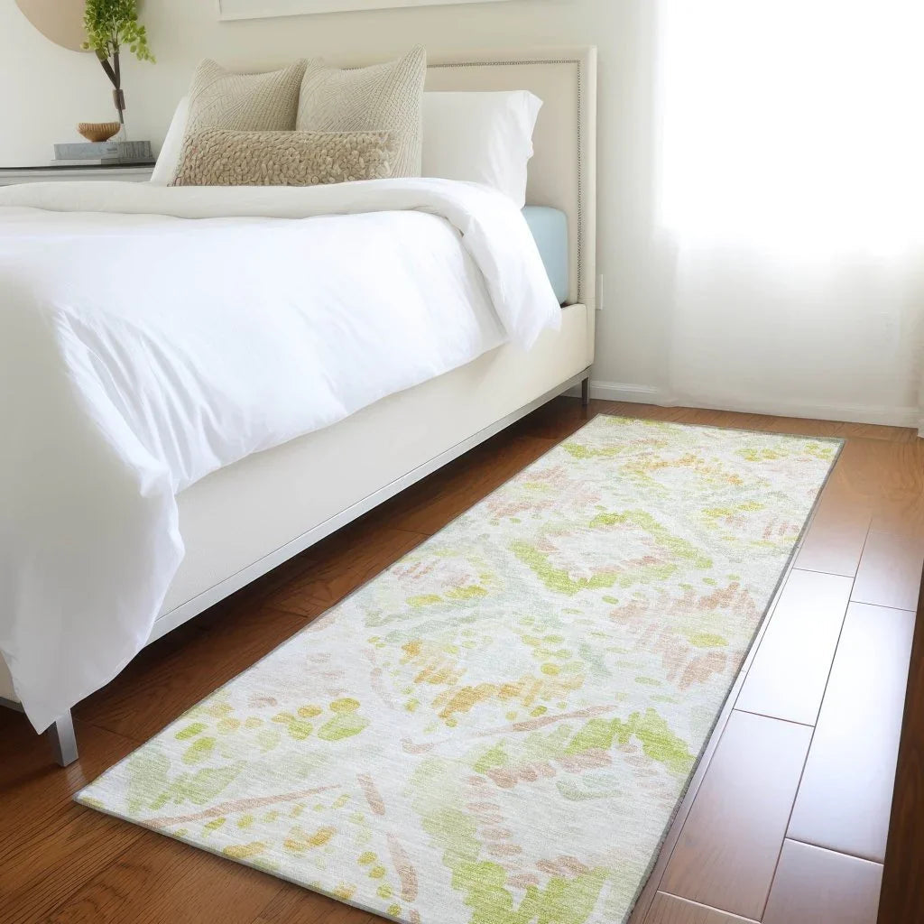 LOOMLAN Rugs Nova Pink Washable Indoor-Outdoor Rug