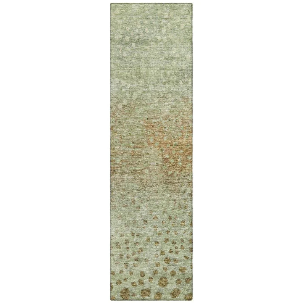LOOMLAN Rugs Nuvane Aloe Washable Indoor-Outdoor Rug