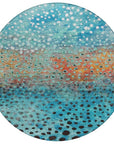 LOOMLAN Rugs Nuvane Blue Washable Indoor-Outdoor Rug