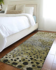 LOOMLAN Rugs Nuvane Brown Washable Indoor-Outdoor Rug