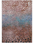 LOOMLAN Rugs Nuvane Orange Washable Indoor-Outdoor Rug
