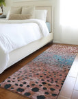 LOOMLAN Rugs Nuvane Orange Washable Indoor-Outdoor Rug