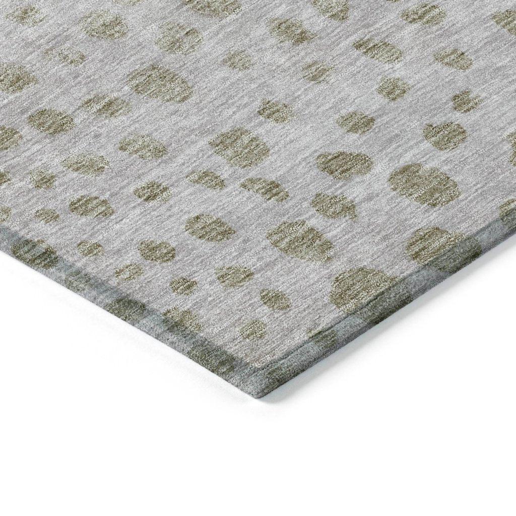 LOOMLAN Rugs Nuvane Taupe Washable Indoor-Outdoor Rug