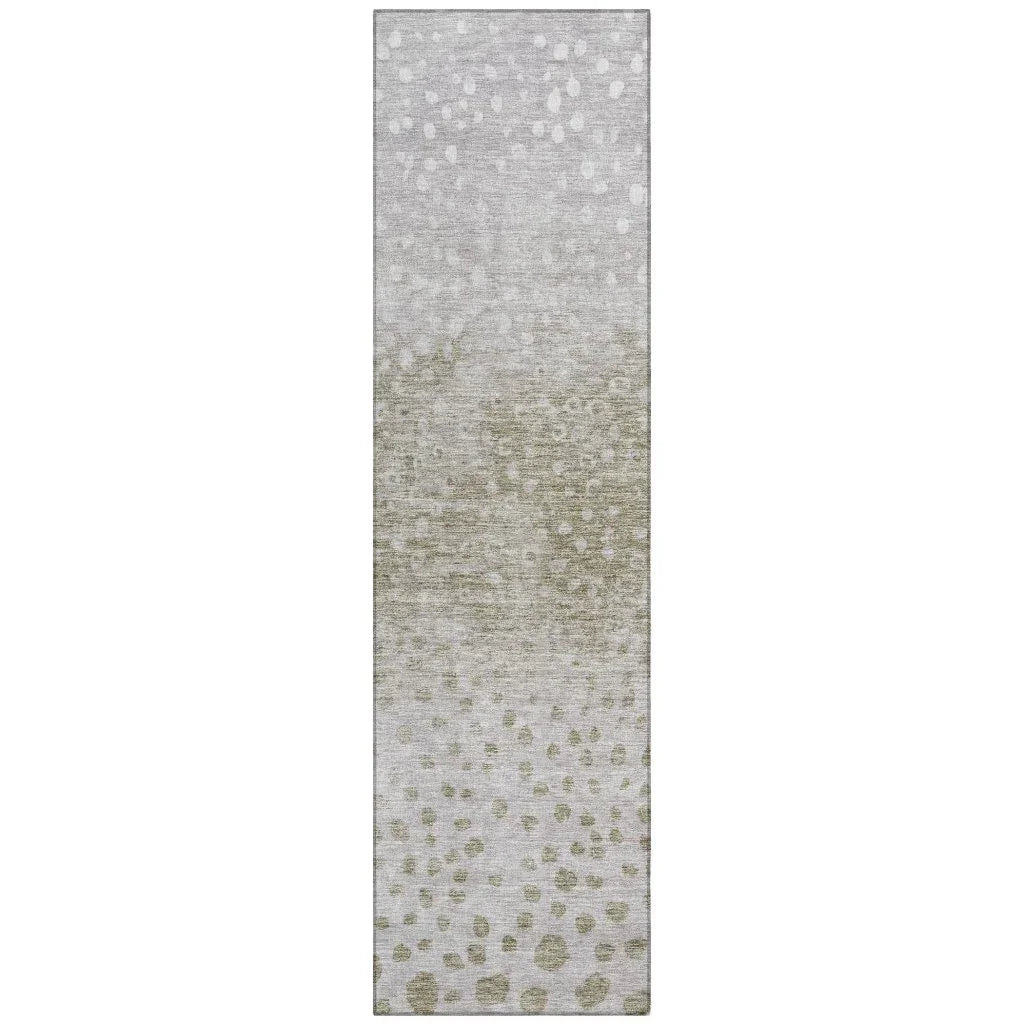 LOOMLAN Rugs Nuvane Taupe Washable Indoor-Outdoor Rug