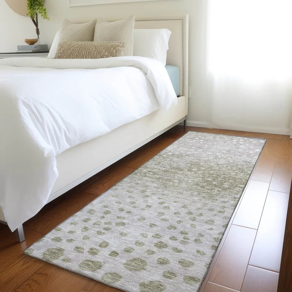 LOOMLAN Rugs Nuvane Taupe Washable Indoor-Outdoor Rug