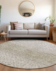 LOOMLAN Rugs Nuvane Taupe Washable Indoor-Outdoor Rug