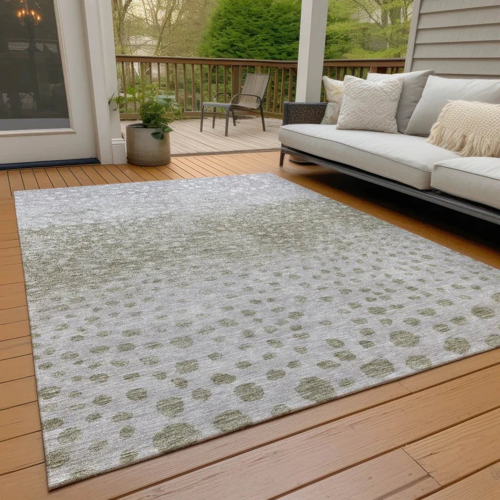 LOOMLAN Rugs Nuvane Taupe Washable Indoor-Outdoor Rug