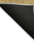 LOOMLAN Rugs Nyelle Gold Washable Indoor-Outdoor Rug