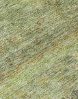 LOOMLAN Rugs Nymara Green Washable Indoor-Outdoor Rug