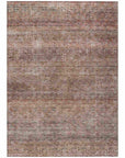 LOOMLAN Rugs Nymara Orange Washable Indoor-Outdoor Rug