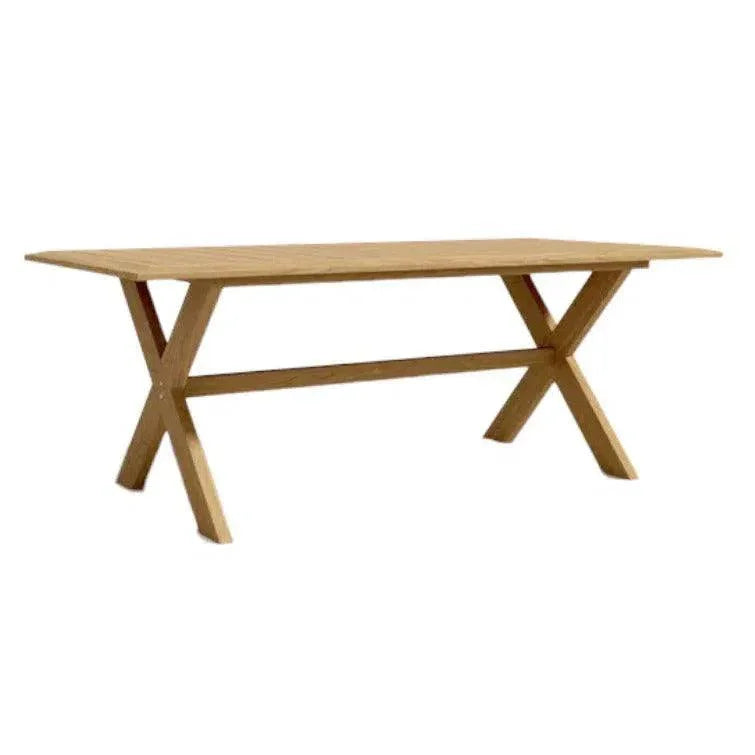 Oakville Outdoor Teak Dining Table - LOOMLAN - HiTeak - Outdoor Dining Tables