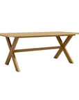 Oakville Outdoor Teak Dining Table - LOOMLAN - HiTeak - Outdoor Dining Tables