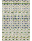 LOOMLAN Rugs Octavia Ivory Washable Indoor-Outdoor Rug