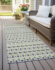LOOMLAN Rugs Octavia Ivory Washable Indoor-Outdoor Rug