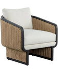 Olbia Lounge Chair Louis Cream Outdoor - LOOMLAN - SUNPAN - Outdoor Lounge Chairs
