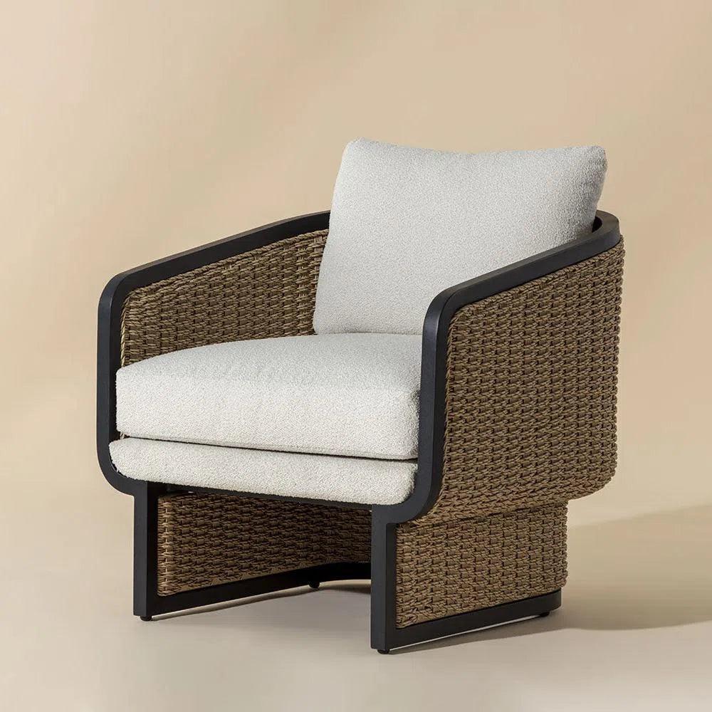 Olbia Lounge Chair Louis Cream Outdoor - LOOMLAN - SUNPAN - Outdoor Lounge Chairs