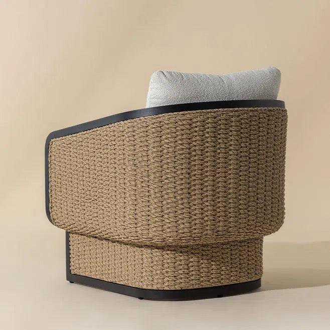 Olbia Lounge Chair Louis Cream Outdoor - LOOMLAN - SUNPAN - Outdoor Lounge Chairs