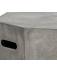 Ollo End Table Concrete For Indoor Outdoor - LOOMLAN - SUNPAN - Outdoor Side Tables