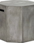 Ollo End Table Concrete For Indoor Outdoor - LOOMLAN - SUNPAN - Outdoor Side Tables