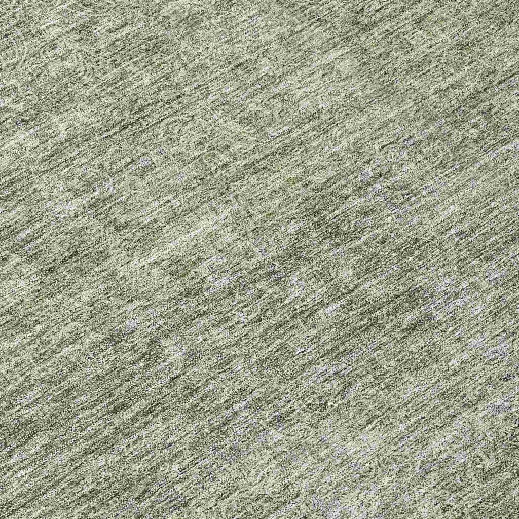 LOOMLAN Rugs Omera Green Washable Indoor-Outdoor Rug
