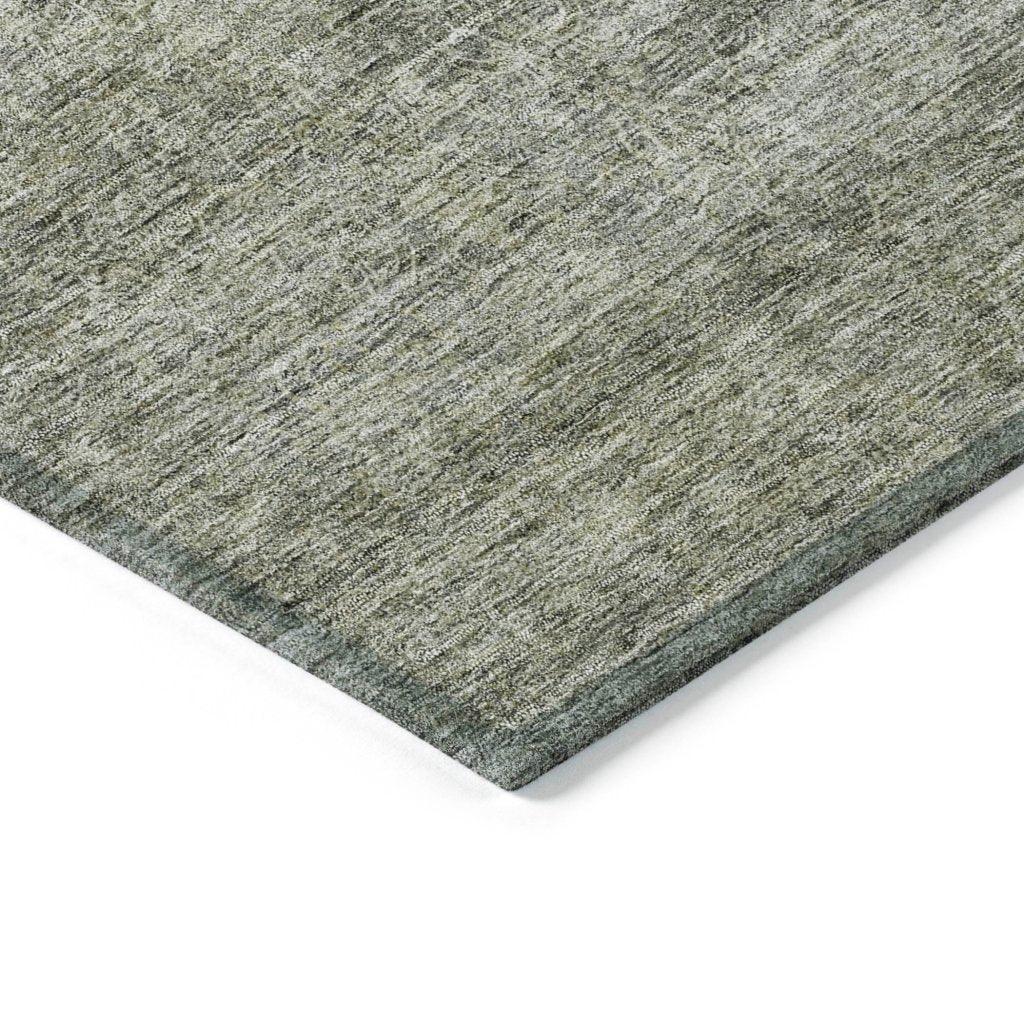 LOOMLAN Rugs Omera Green Washable Indoor-Outdoor Rug