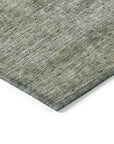 LOOMLAN Rugs Omera Green Washable Indoor-Outdoor Rug