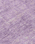 LOOMLAN Rugs Omera Purple Washable Indoor-Outdoor Rug