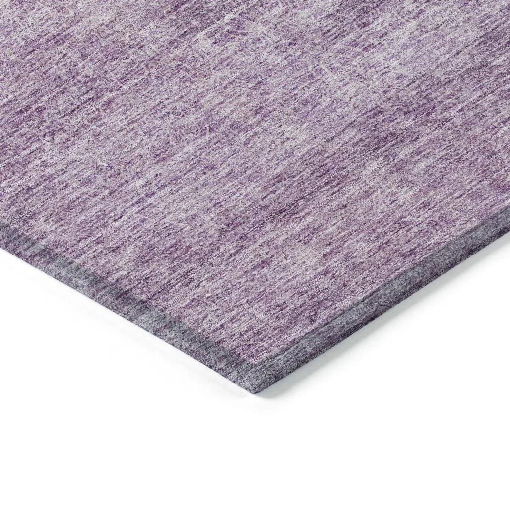 LOOMLAN Rugs Omera Purple Washable Indoor-Outdoor Rug