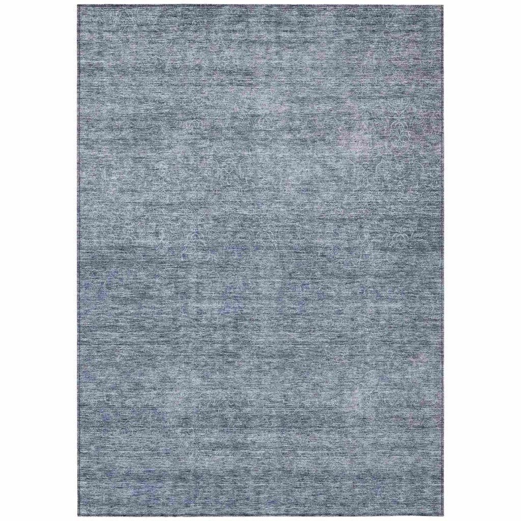 LOOMLAN Rugs Omera Sky Washable Indoor-Outdoor Rug