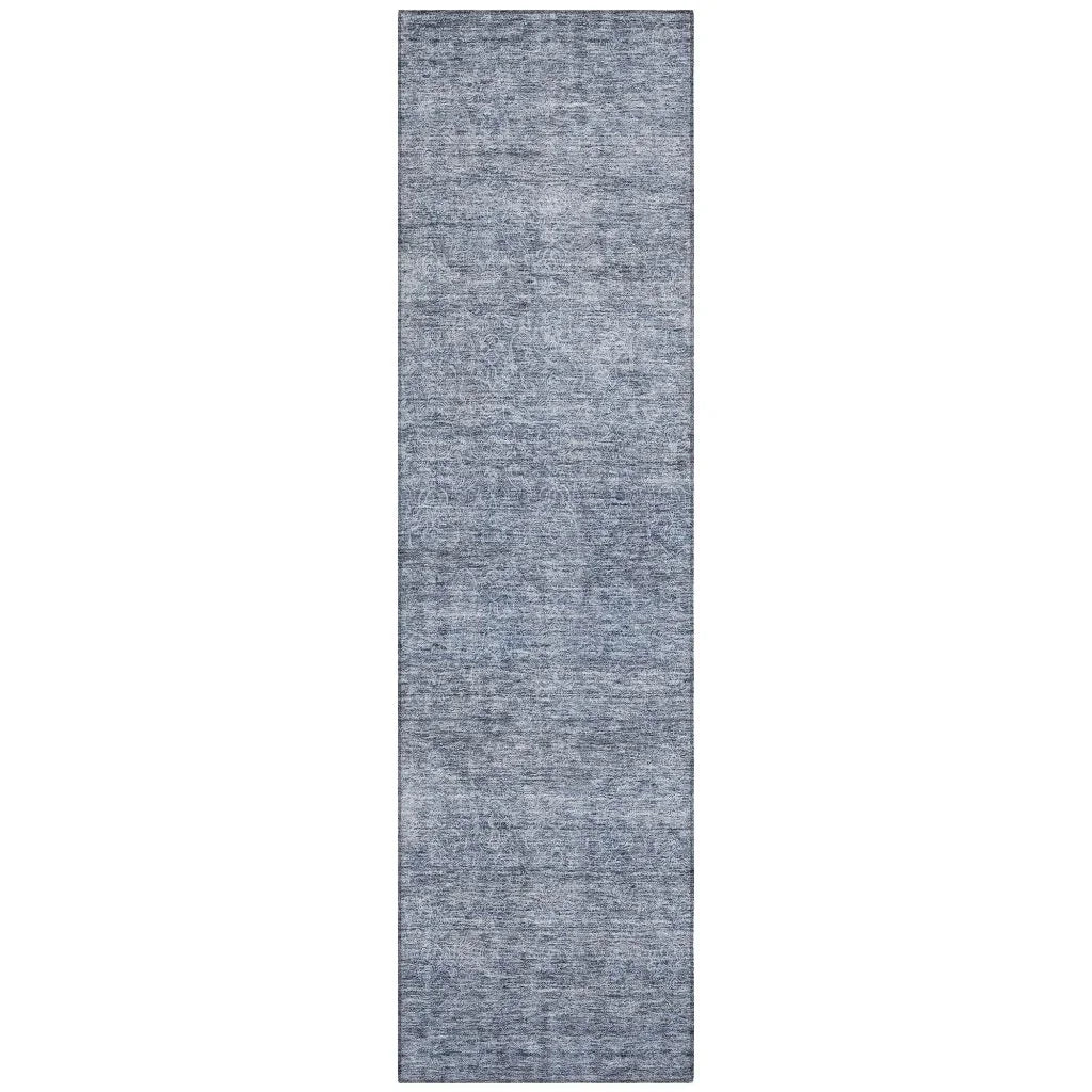 LOOMLAN Rugs Omera Sky Washable Indoor-Outdoor Rug