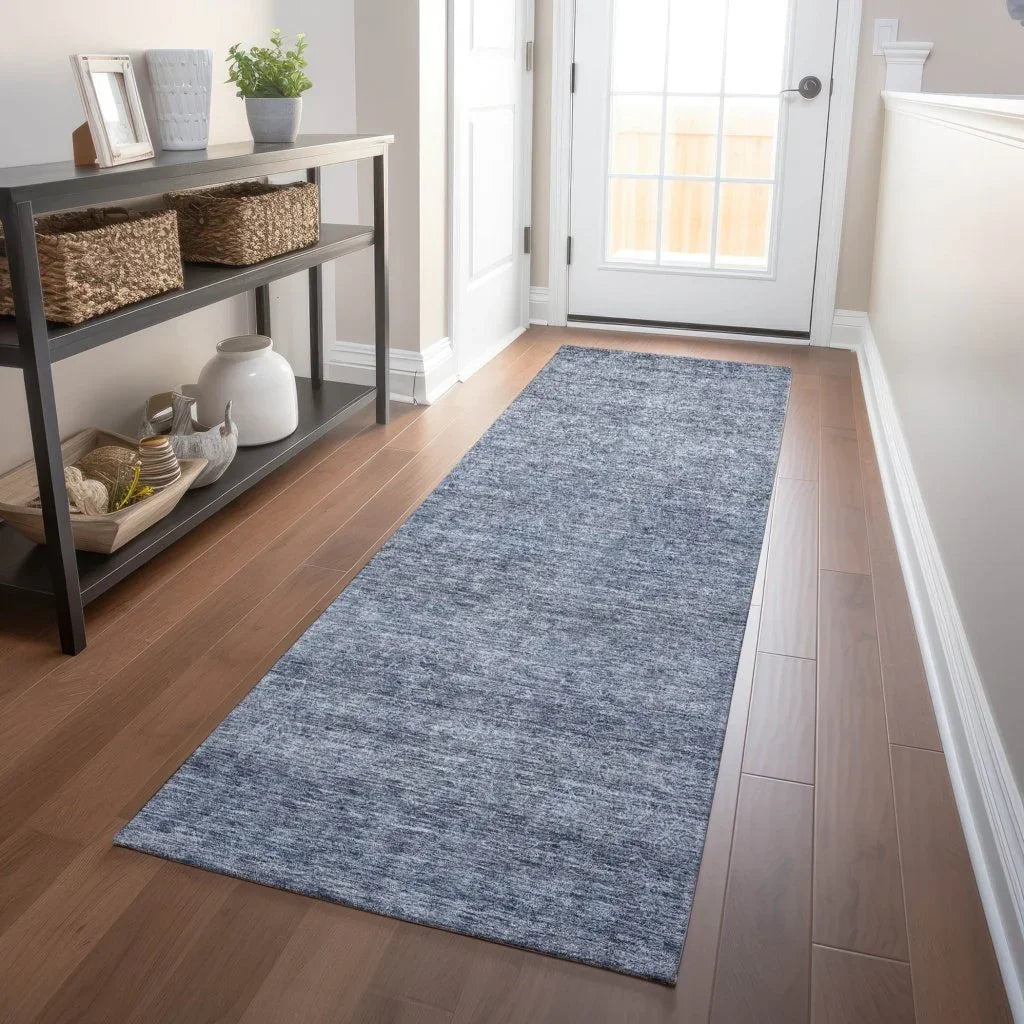 LOOMLAN Rugs Omera Sky Washable Indoor-Outdoor Rug