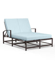 La Jolla Sunbrella Double Outdoor Chaise