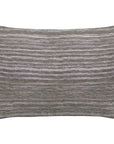 Ondine Gravel Handmade Outdoor Pillow - LOOMLAN - Earnest Collection - Outdoor Pillows