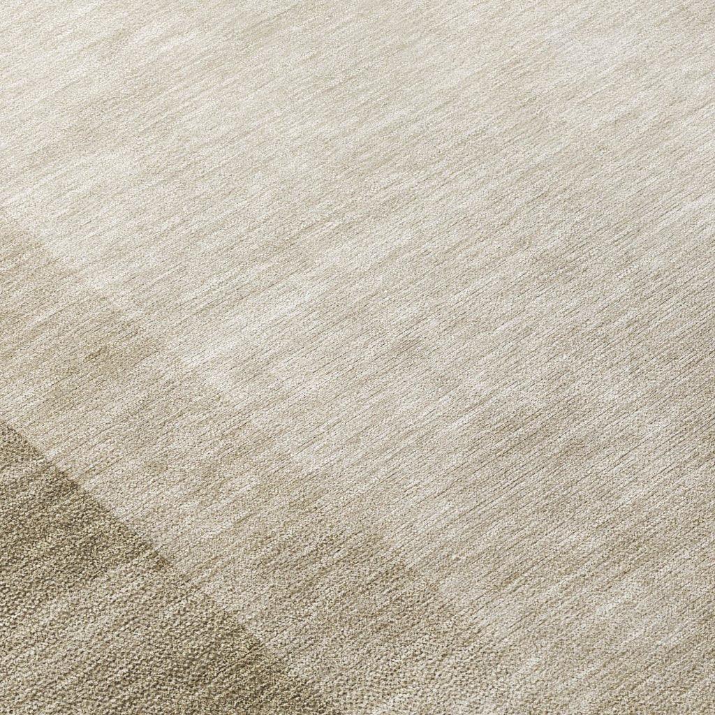 LOOMLAN Rugs Opaline Brown Washable Indoor-Outdoor Rug