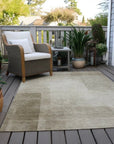 LOOMLAN Rugs Opaline Brown Washable Indoor-Outdoor Rug