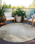 LOOMLAN Rugs Opaline Brown Washable Indoor-Outdoor Rug